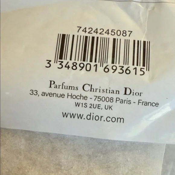 Dior Parfums Collection Woven Exclusive Tote Bag - Picture 7 of 12